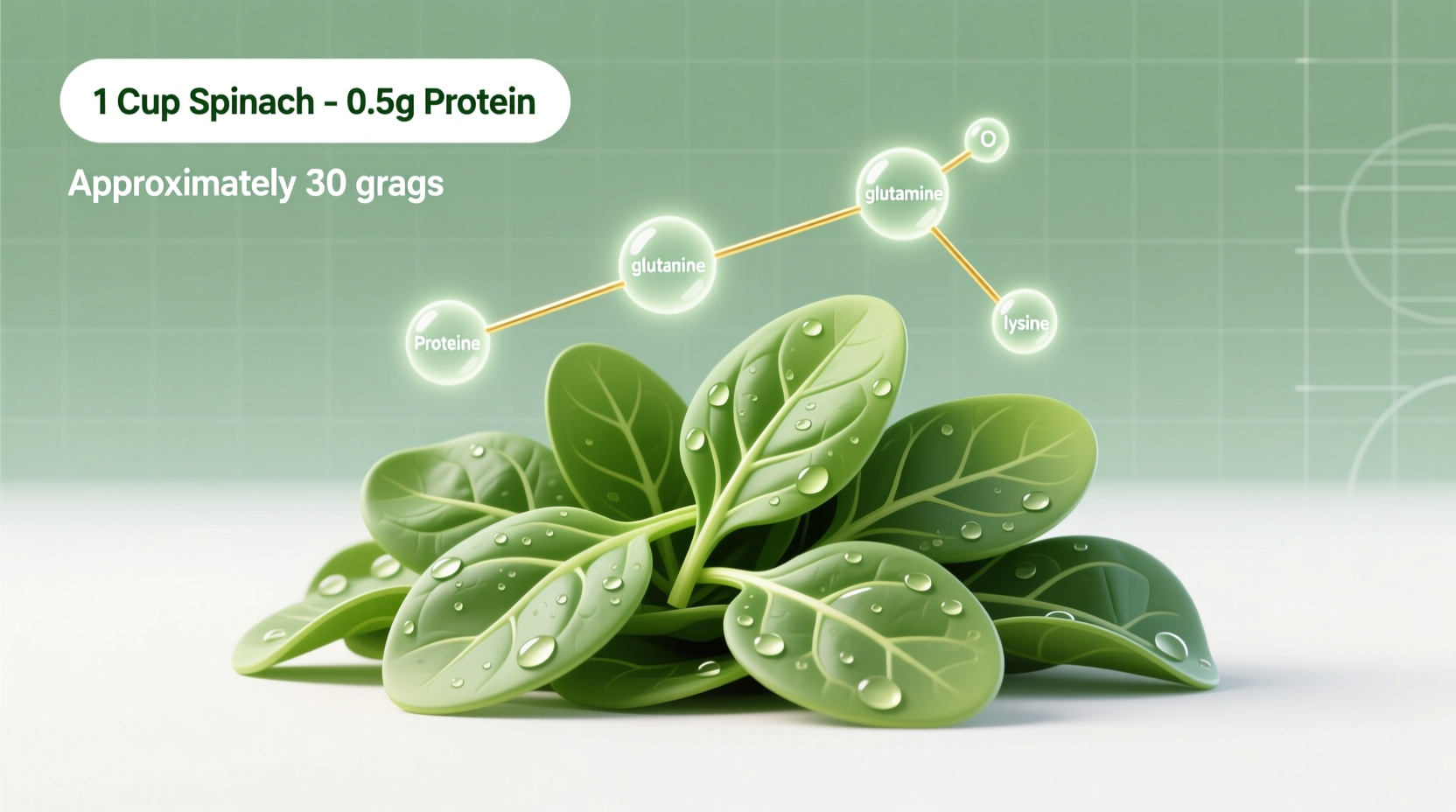 Protein in Spinach: 1 Cup Raw vs Cooked Values