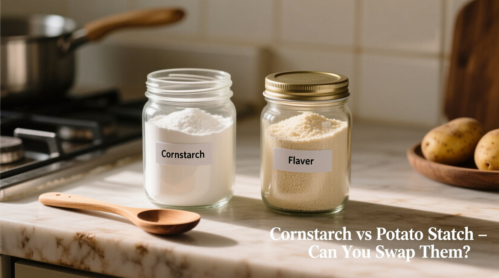 Cornstarch Instead of Potato Starch: When It Works