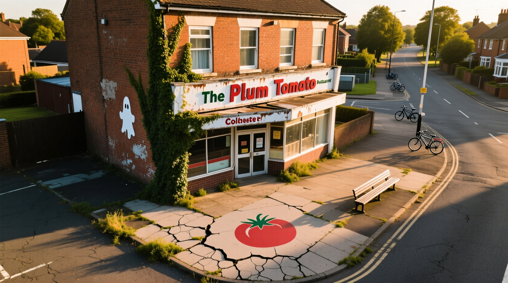 Former location of The Plum Tomato restaurant in Colchester