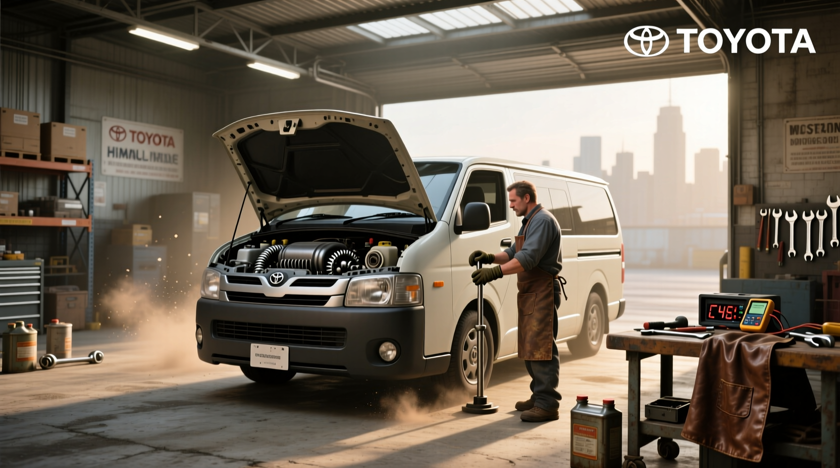 What Is the Manual Transmission Option for Toyota Hiace?