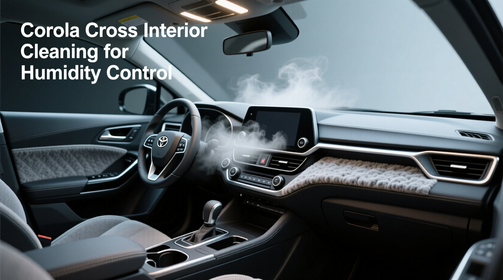 corolla cross interior cleaning humidity