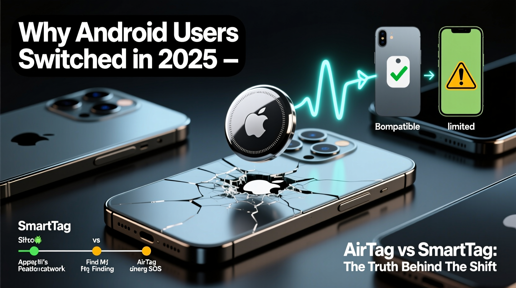 smarttag vs airtag why are android users actually switching in 2025