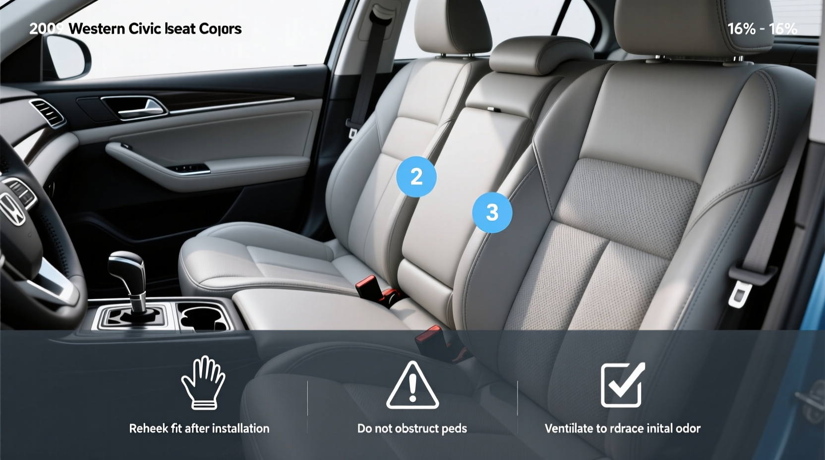 2009 civic seat covers