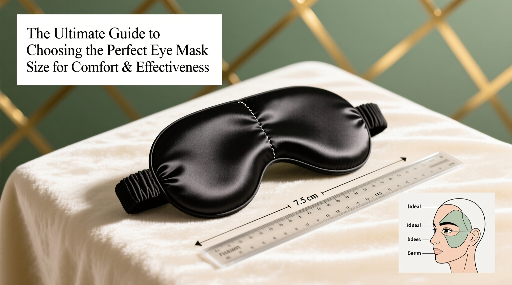 the ultimate guide to choosing the perfect eye mask size for comfort and effectiveness