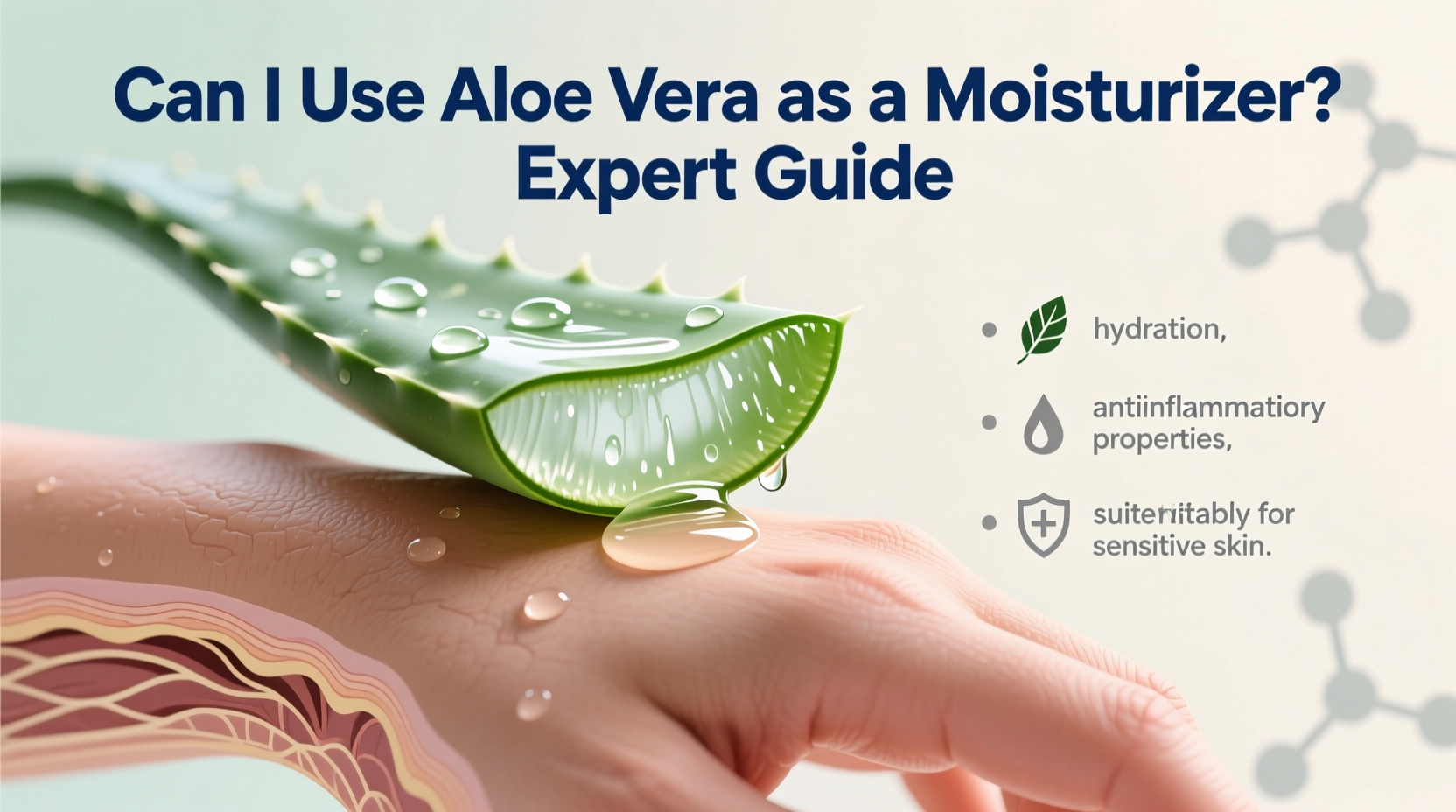 Can I Use Aloe Vera as a Moisturizer? Expert Guide