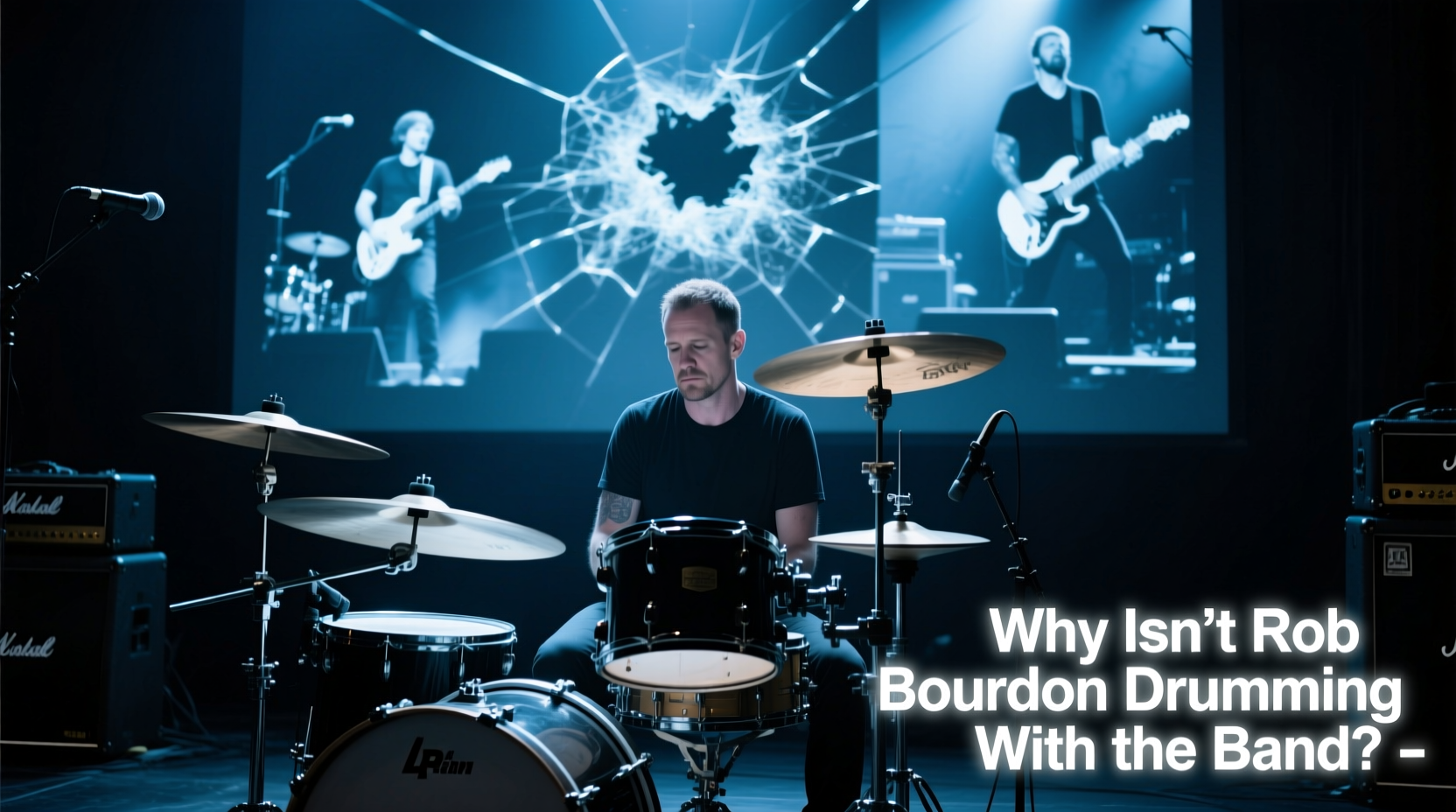 linkin park why isnt rob bourdon drumming with the band