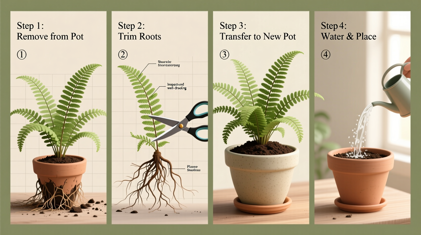 How to Repot a Fern: Step-by-Step Guide