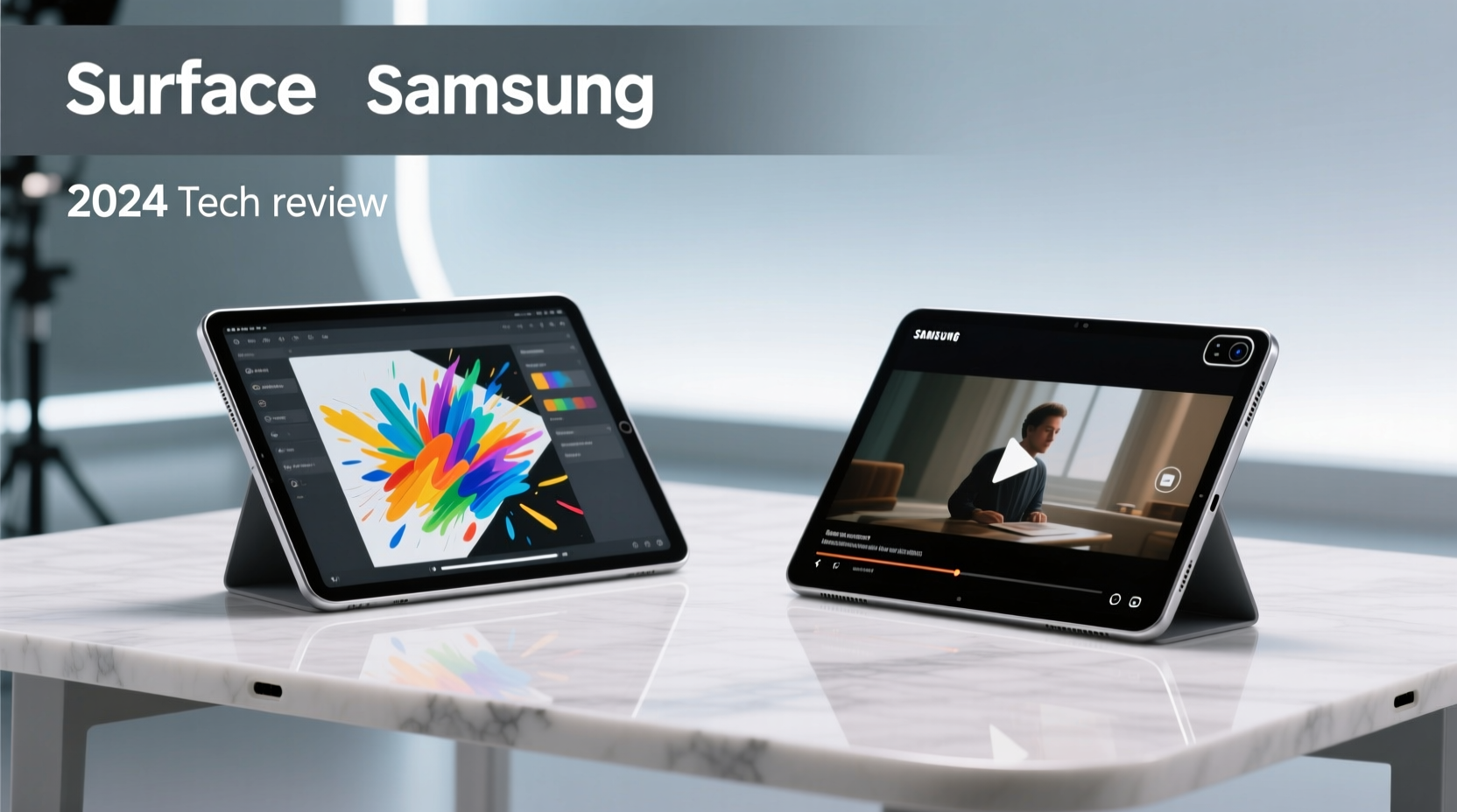 surface tablet vs samsung tablet are samsung tablets finally catching up in 2024