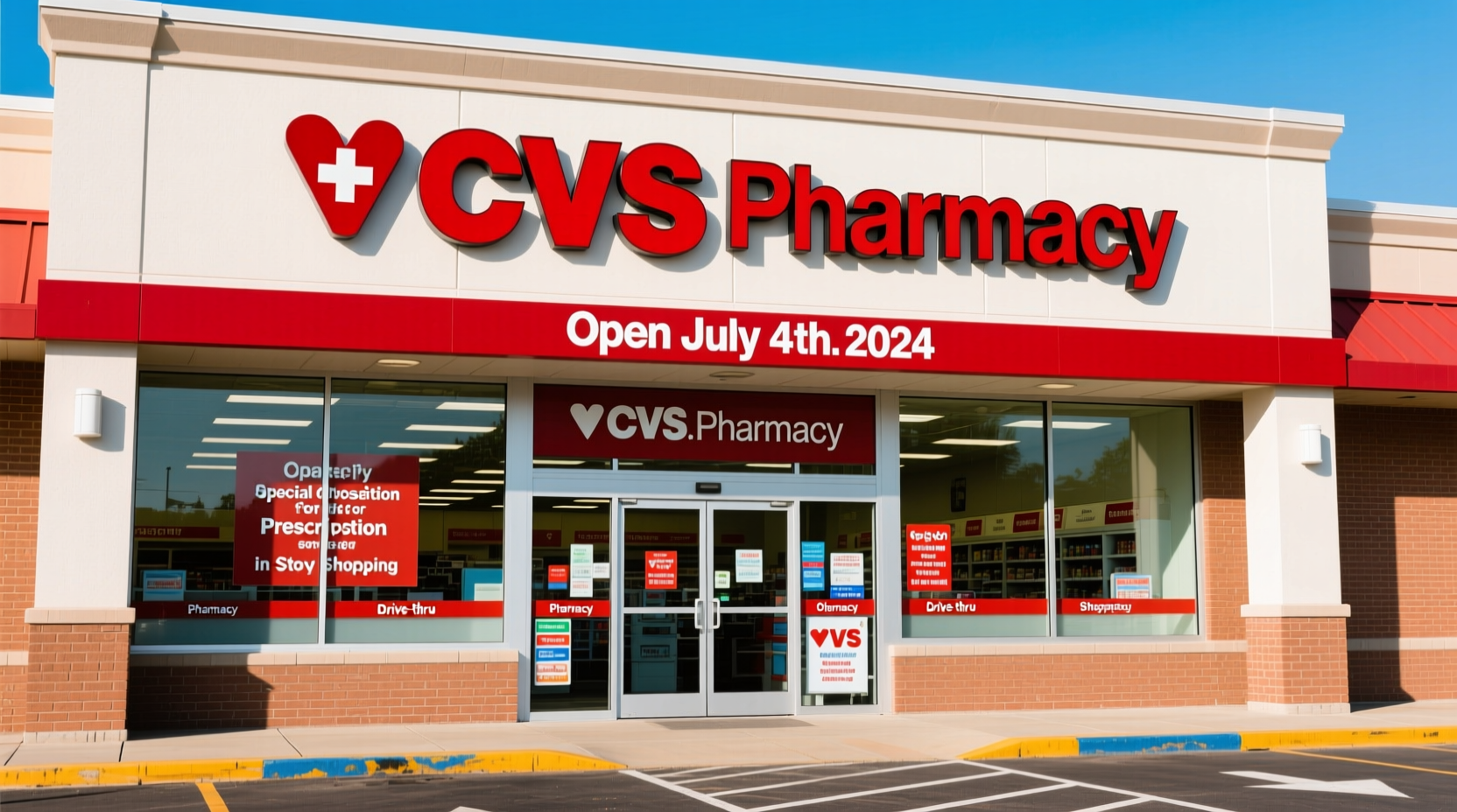 is cvs pharmacy open on july 4