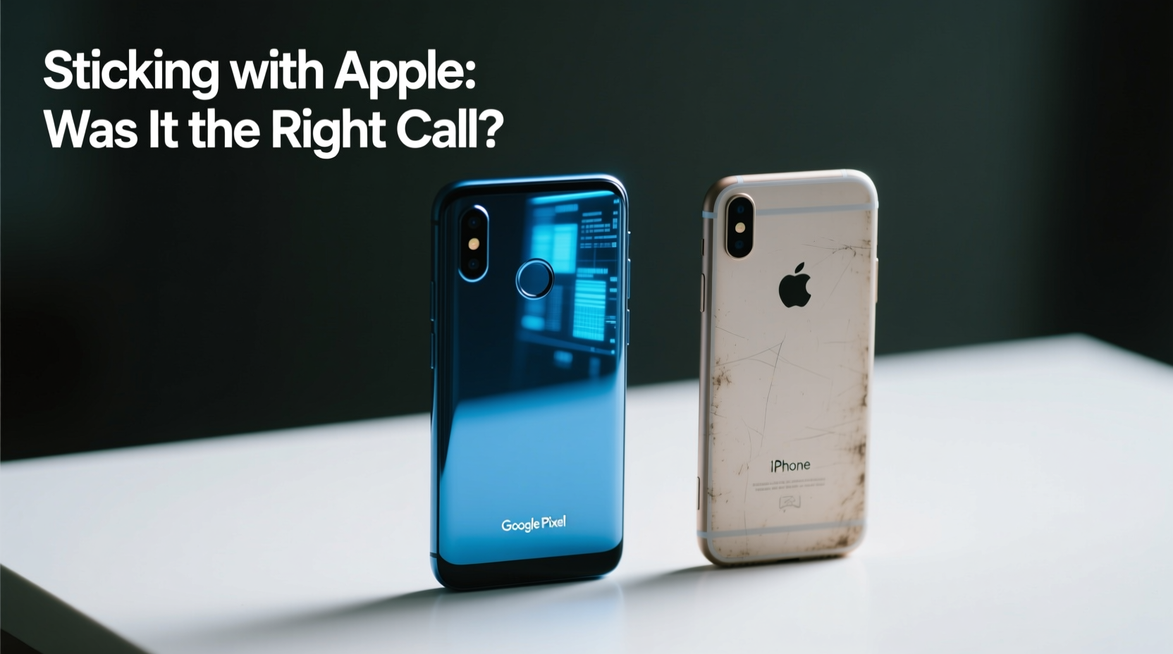 google pixel 2 vs iphone 8 looking back was sticking with apple the right call