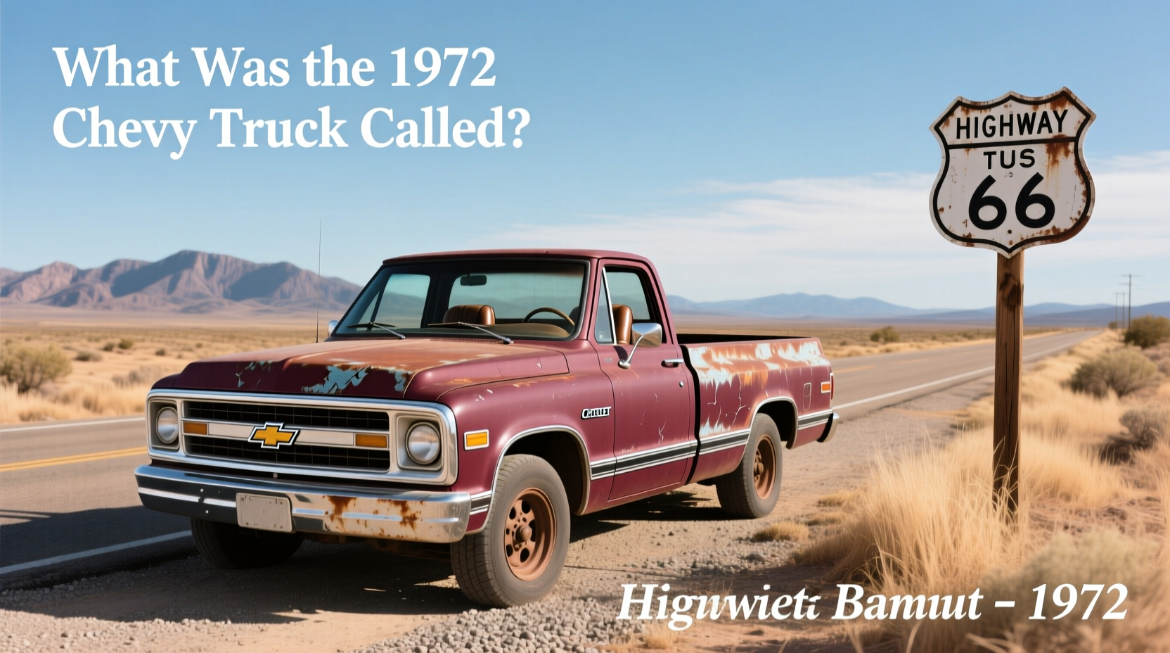 1972 Chevy Truck Guide: How to Choose a Classic Pickup