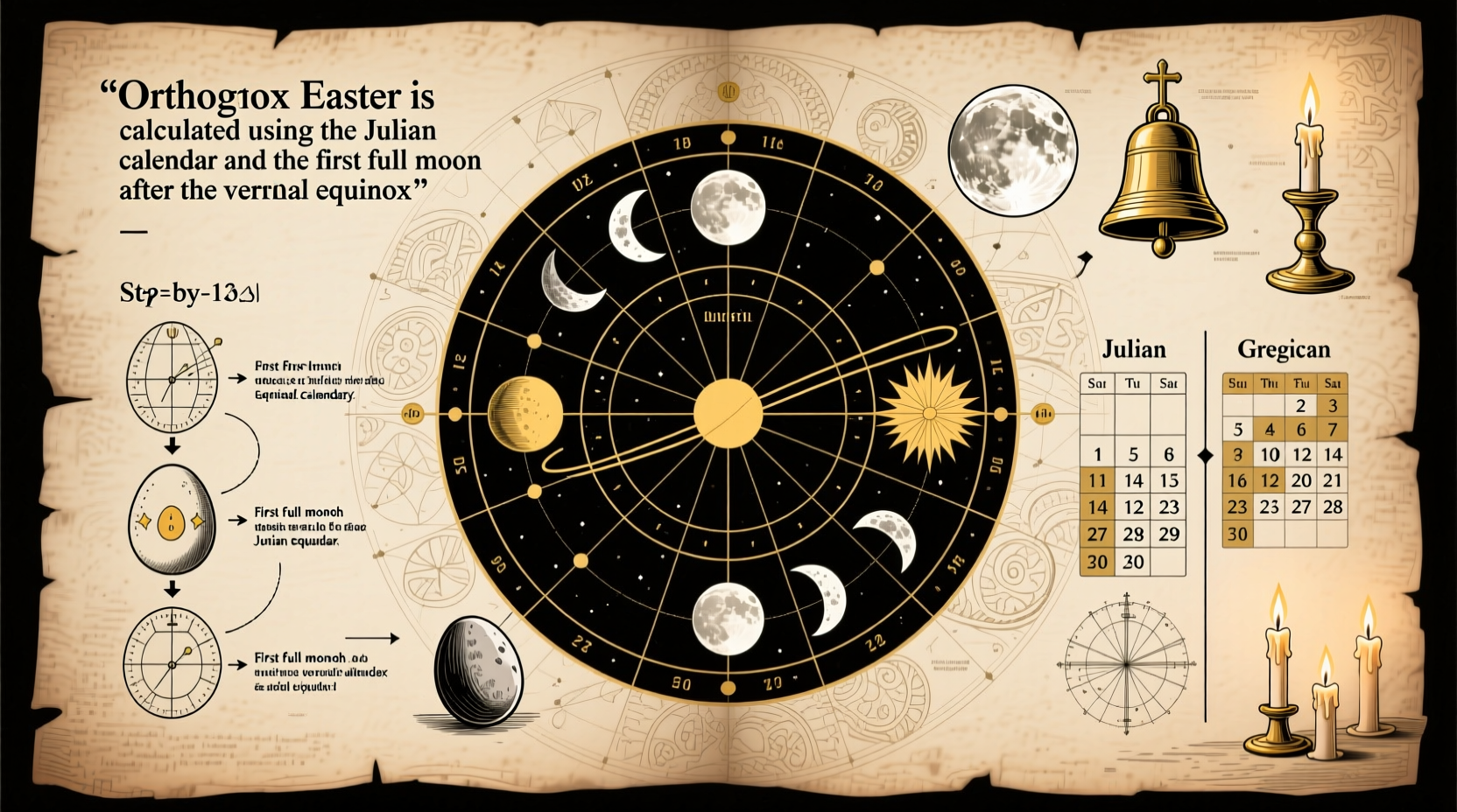 how is the date for orthodox easter determined