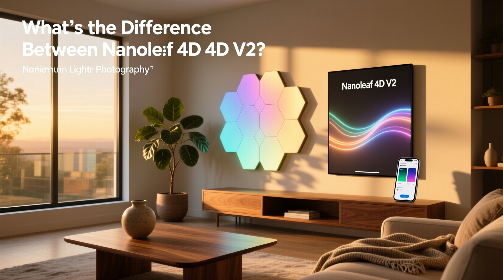 Nanoleaf 4D vs 4D V2 Guide