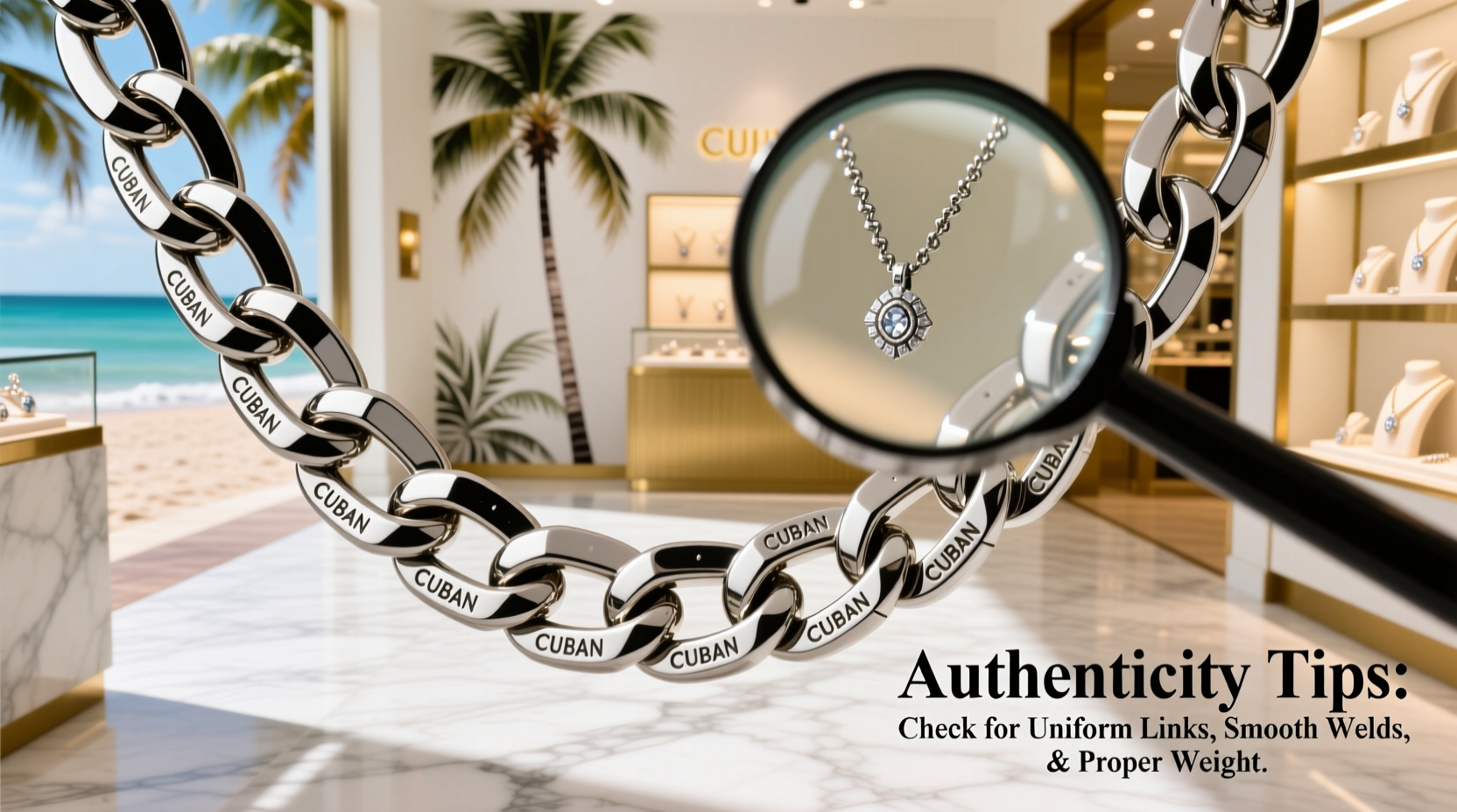 authentic miami cuban link chains essential tips to verify genuine quality