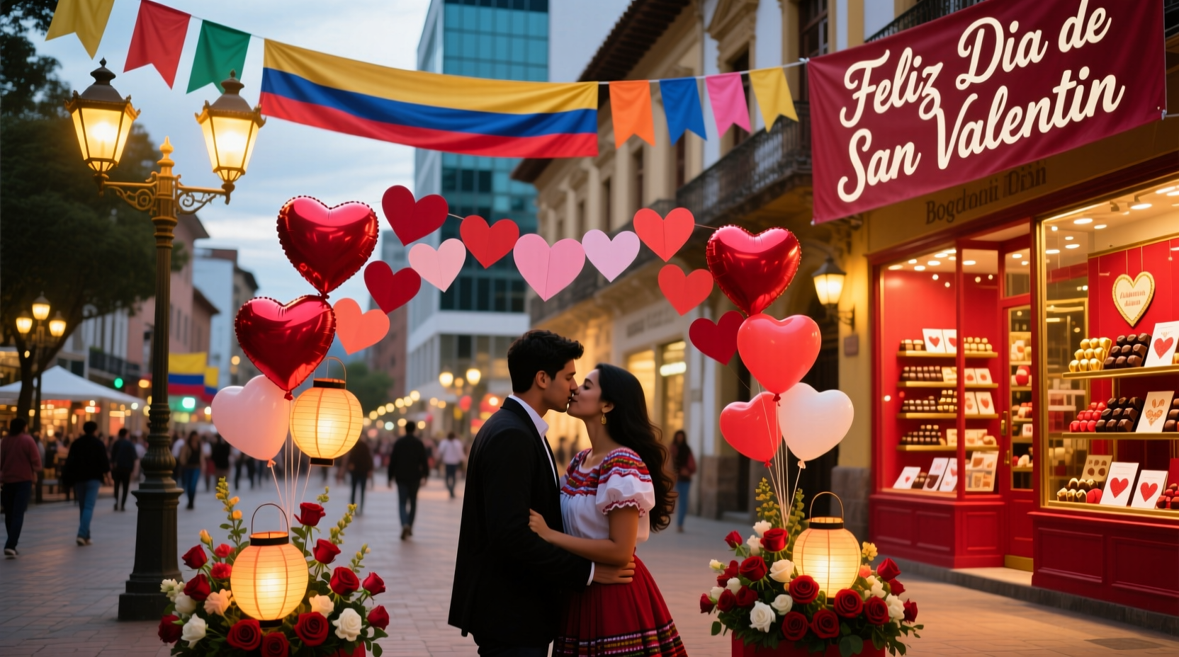does colombia celebrate valentines day