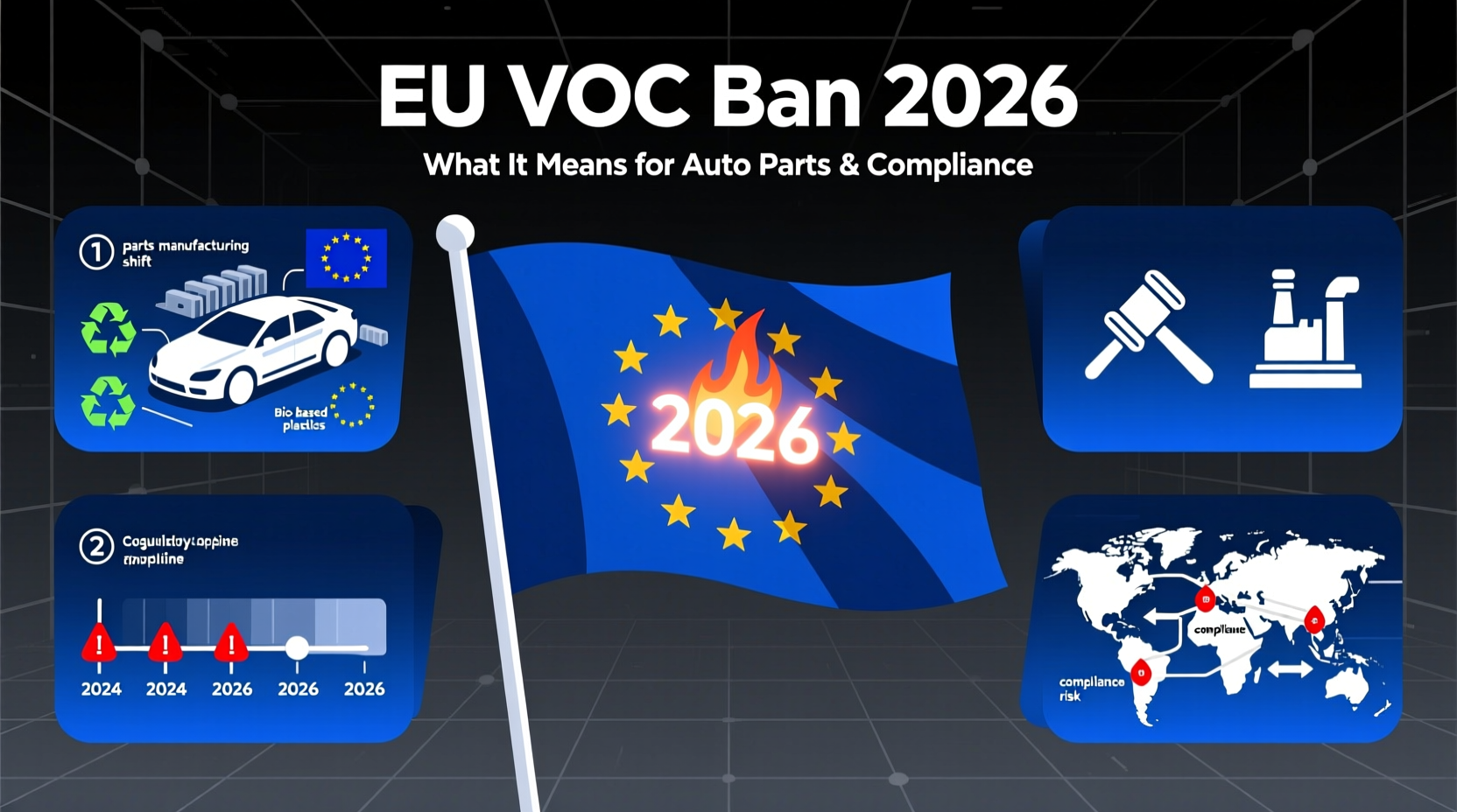 EU VOC Ban 2026: What It Means for Auto Parts & Compliance