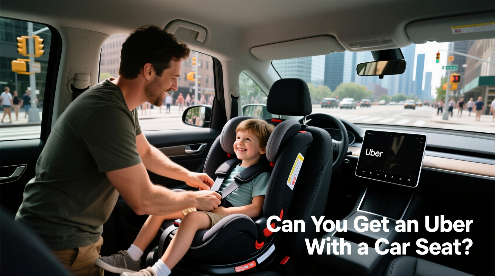 can i get an uber with a car seat