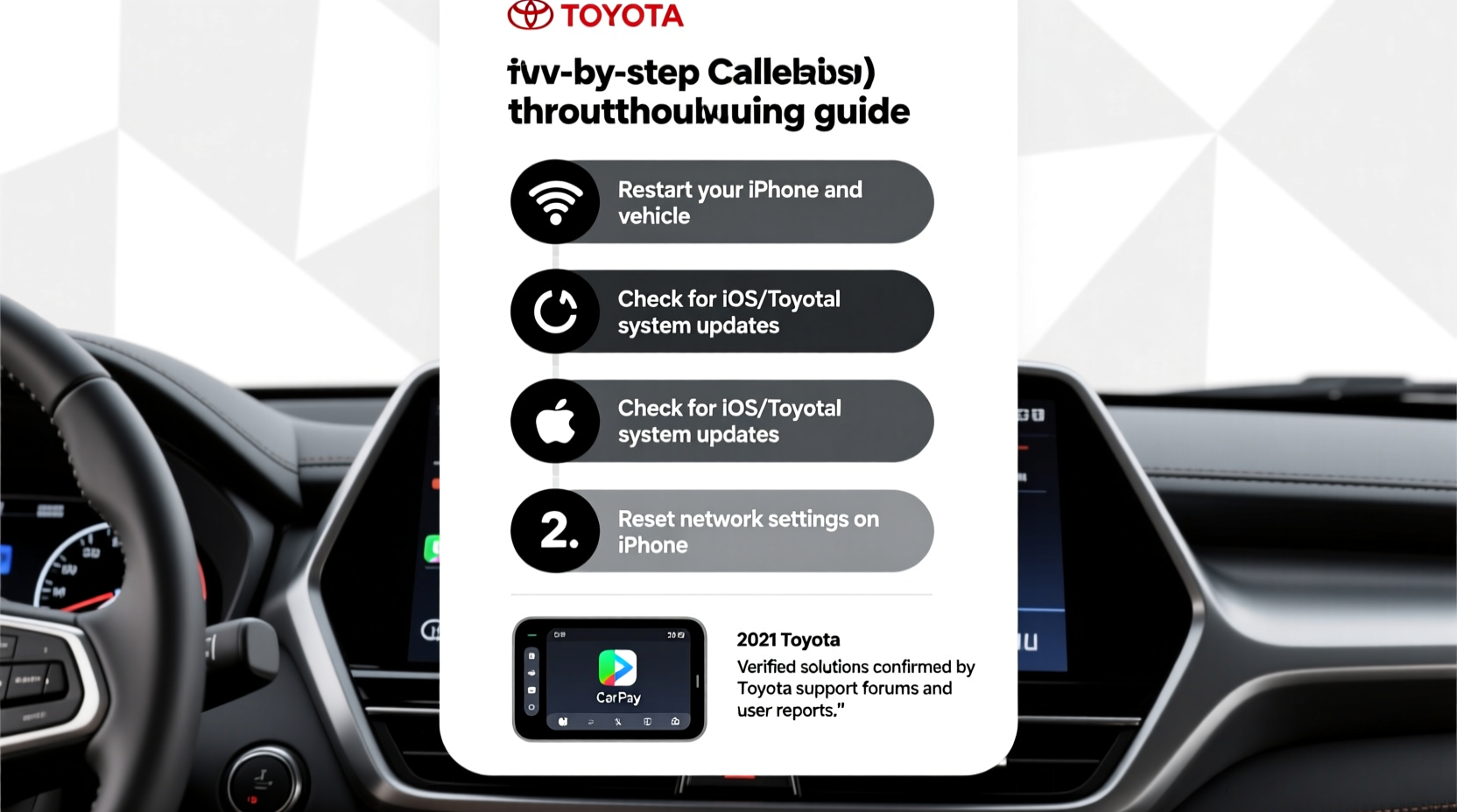 chr 2021 wireless carplay fix