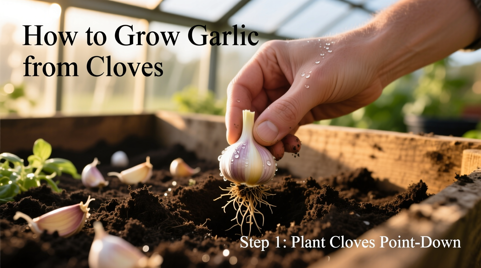 How to Grow Garlic from Cloves: Complete Step-by-Step Guide