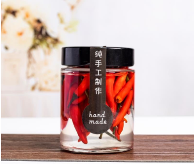 Sales of Various Models And Sizes Wide Mouth Glass Honey Bottles With Plastic Cap Honey Glass Jar