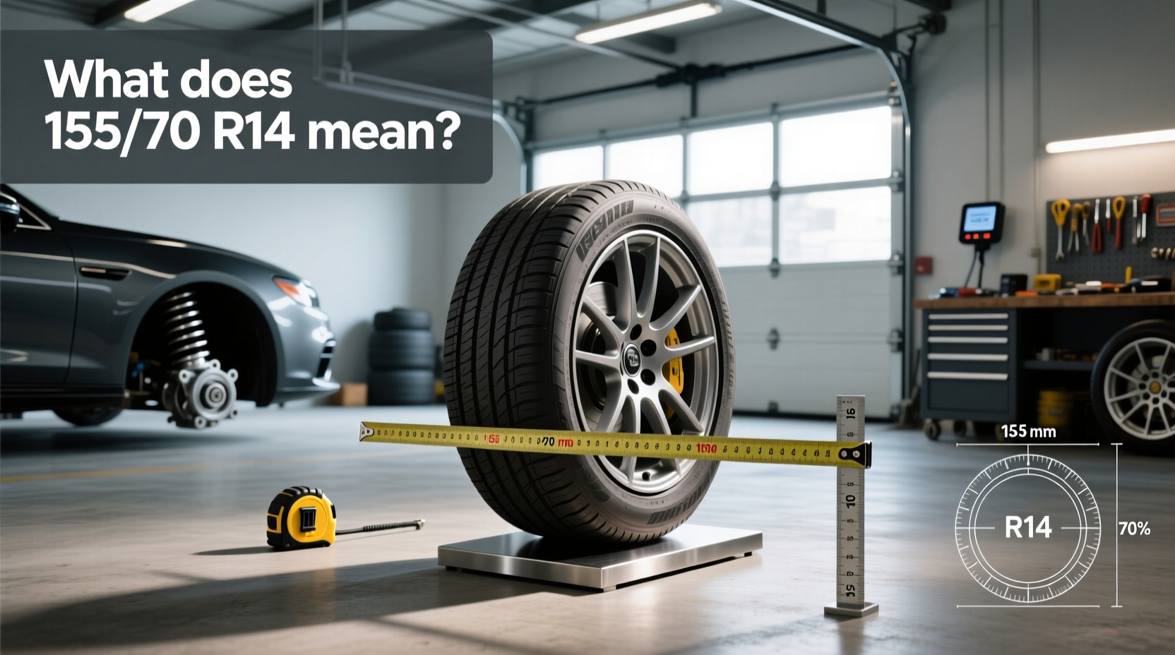 How to Choose Tyre 155 70 R14: Buying Guide & Size Explained