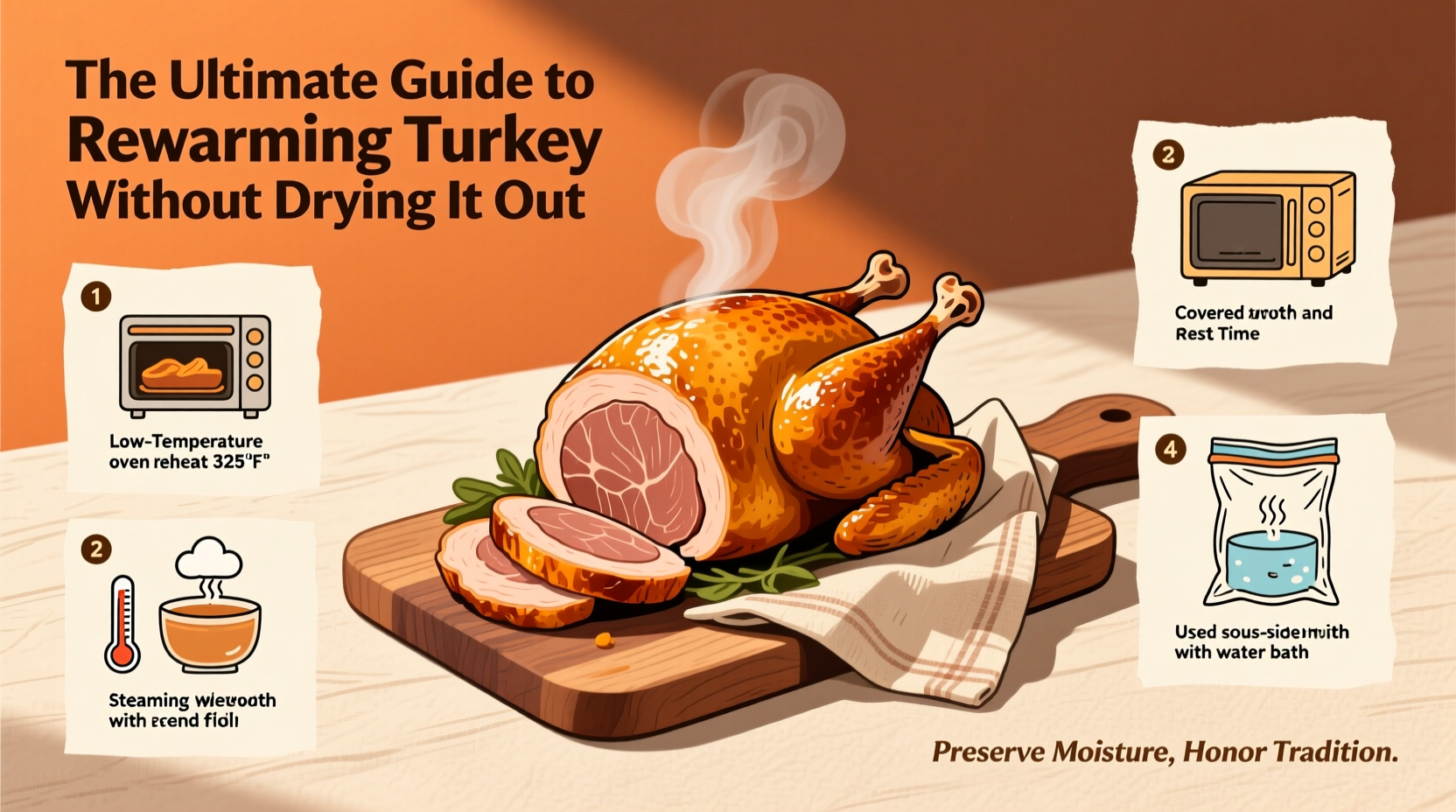 the ultimate guide to rewarming turkey without drying it out