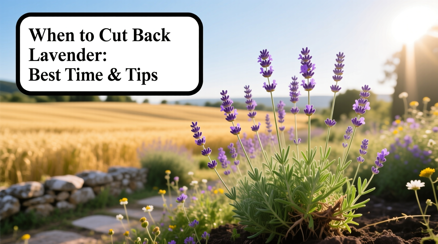 When to Cut Back Lavender: Best Time & Tips