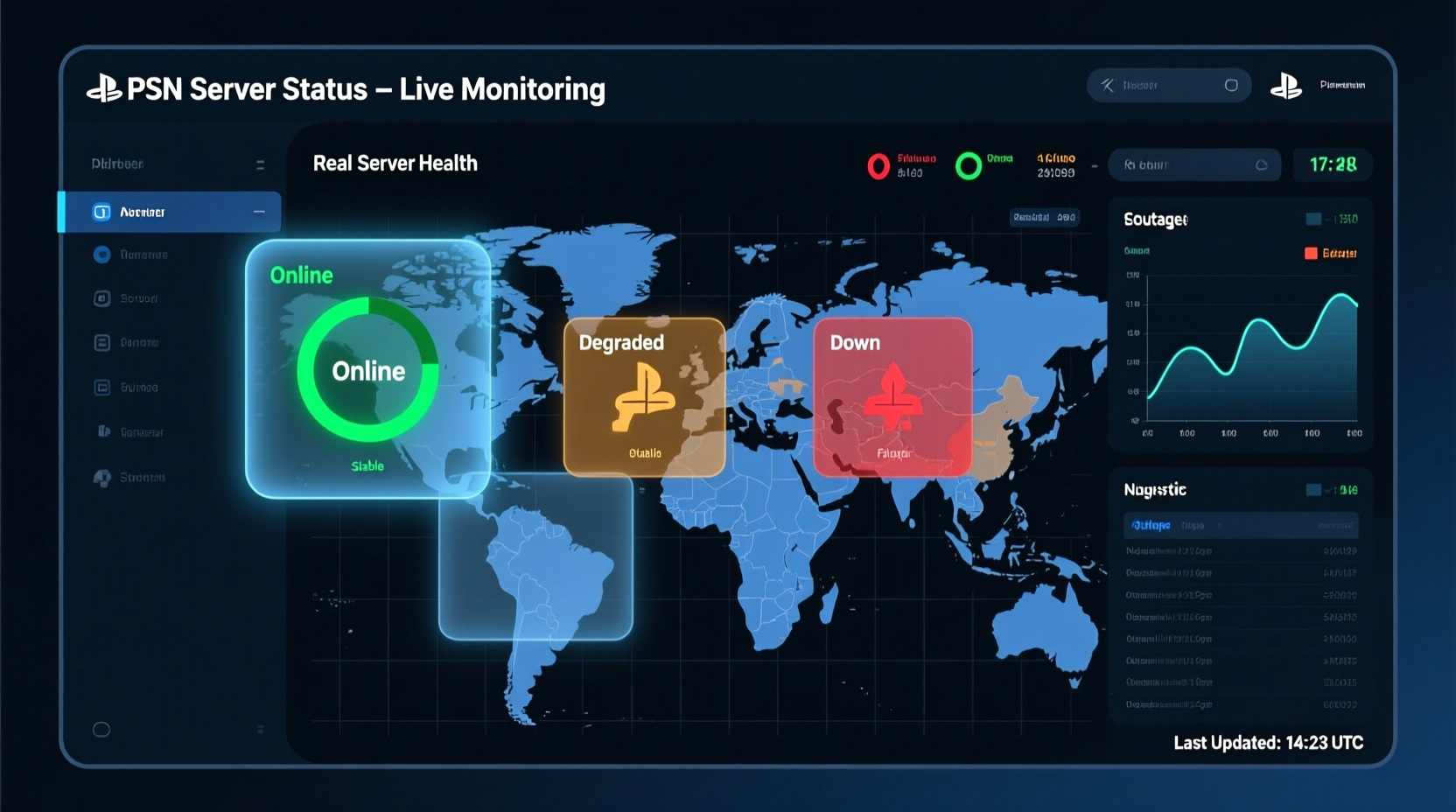 why are playstation psn servers down troubleshooting status