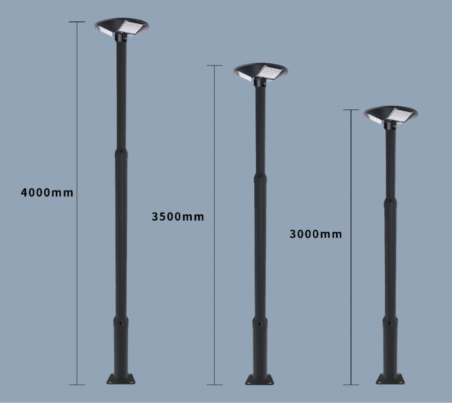 LED solar UFO garden  light  IP65 aluminum