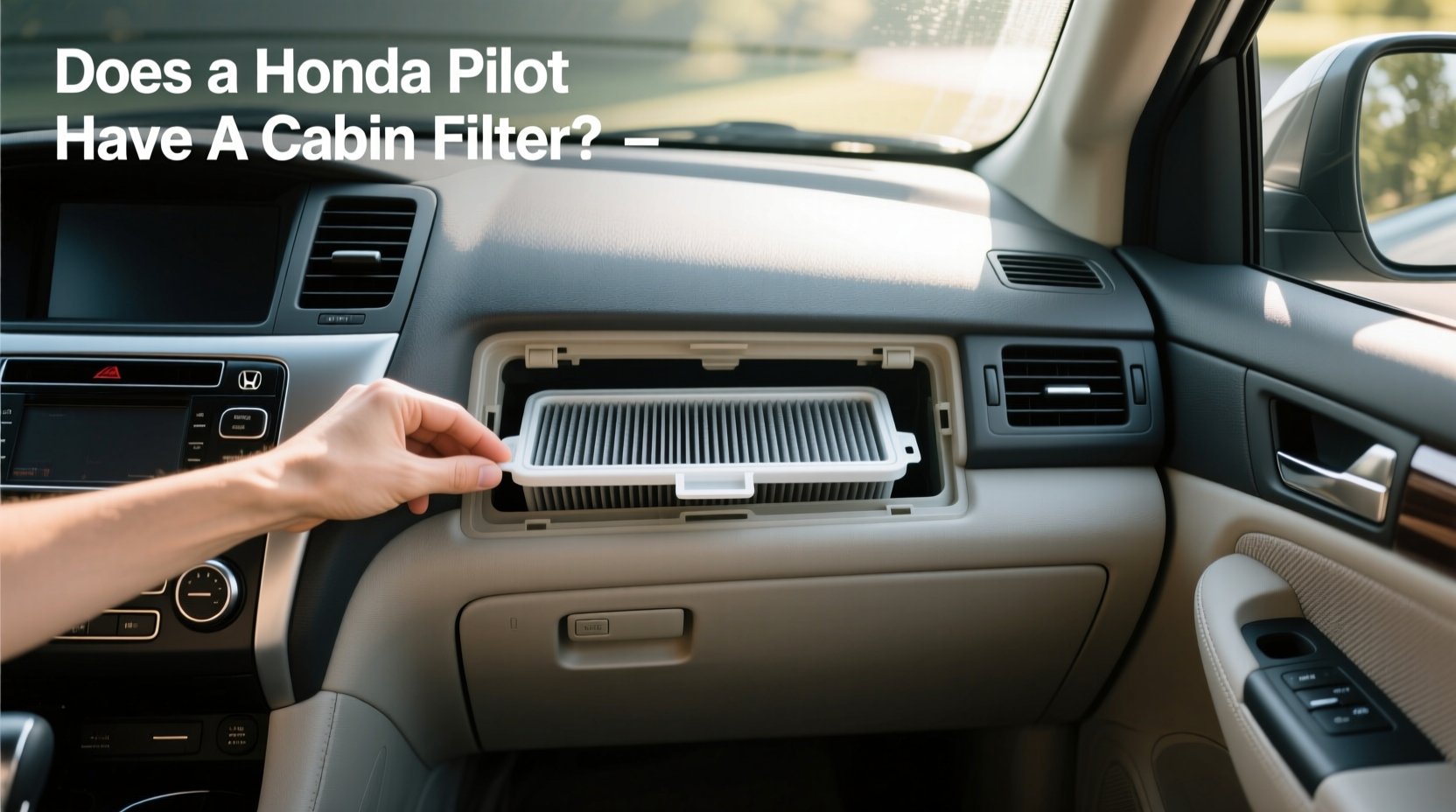 2005 Honda Pilot Cabin Air Filter Replacement Guide