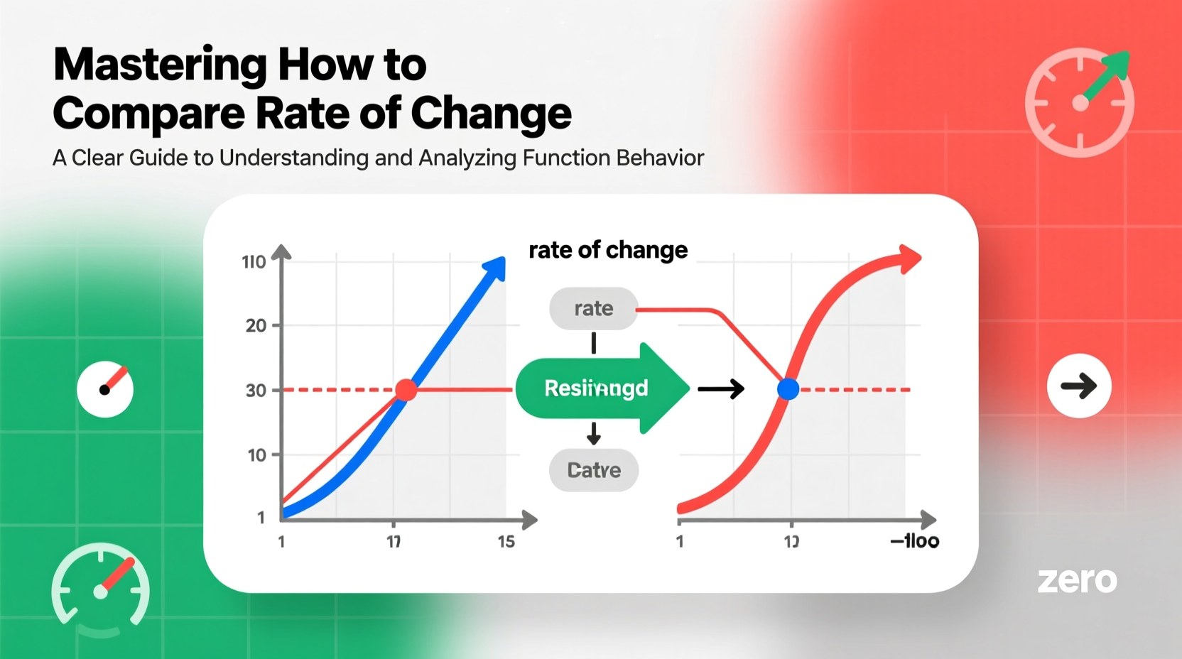 mastering how to compare rate of change a clear guide to understanding and analyzing function behavior