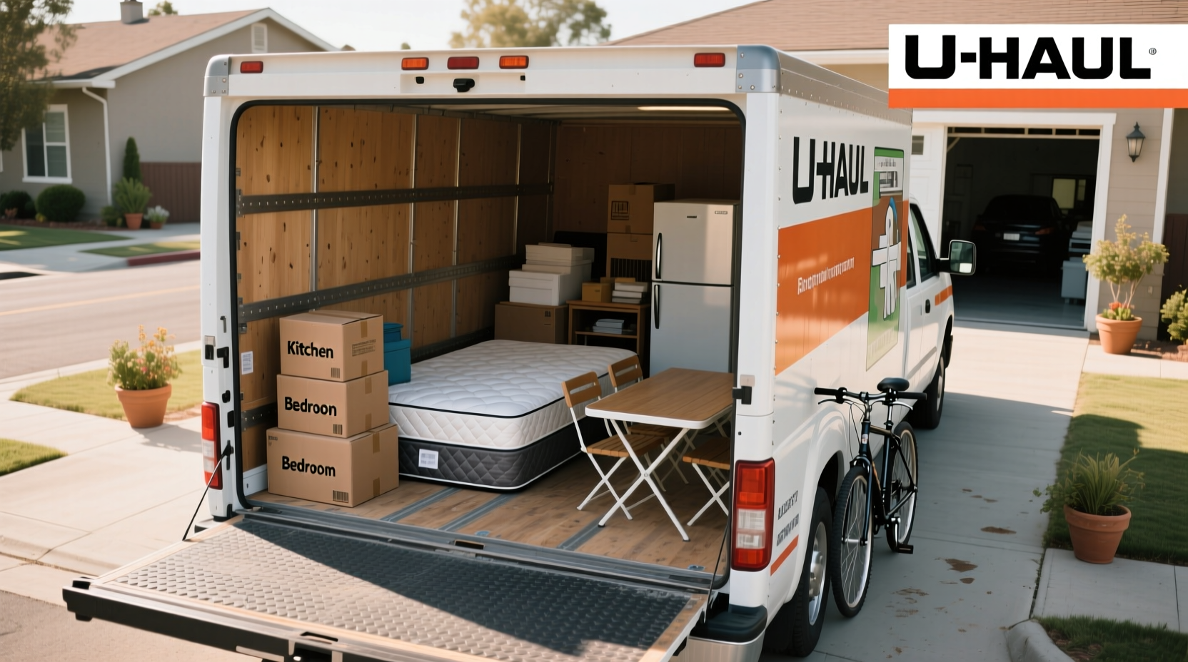 15 foot u haul size guide what fits when to rent