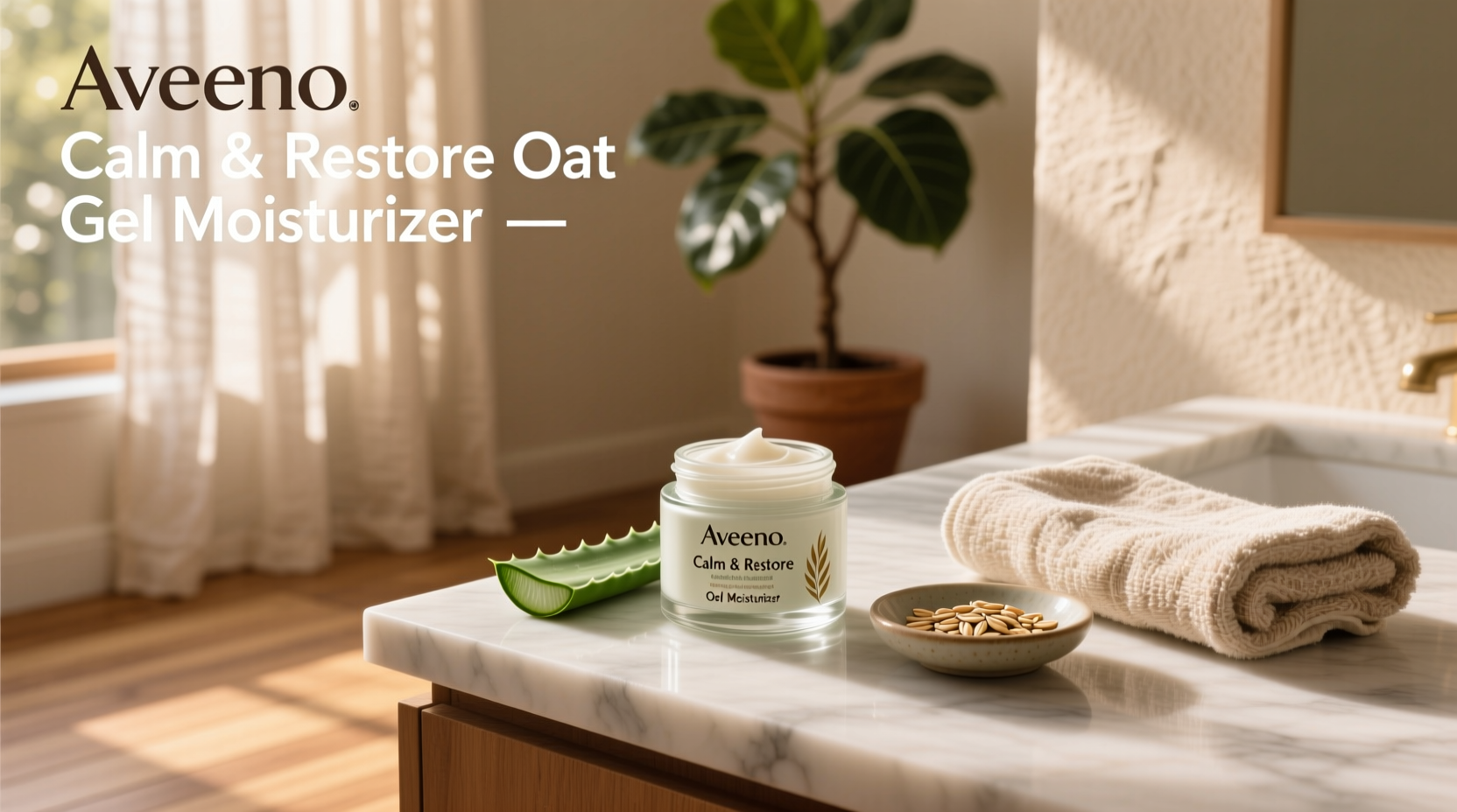 aveeno oat gel moisturizer for sensitive skin