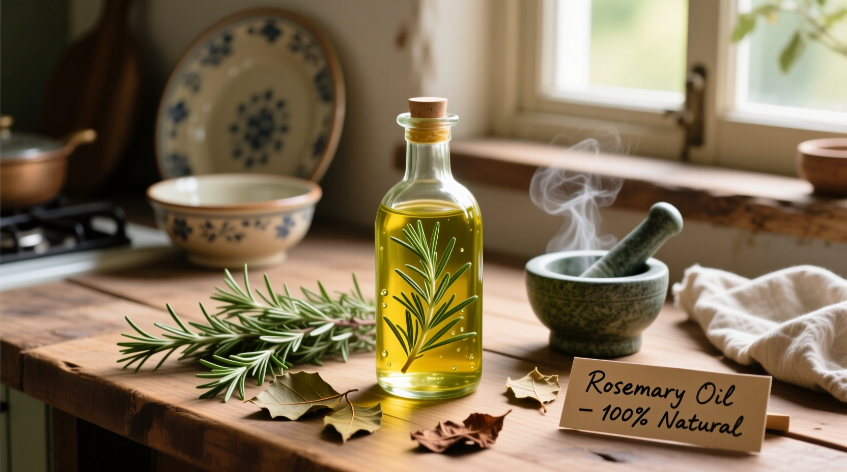 How to Make Essential Rosemary Oil at Home
