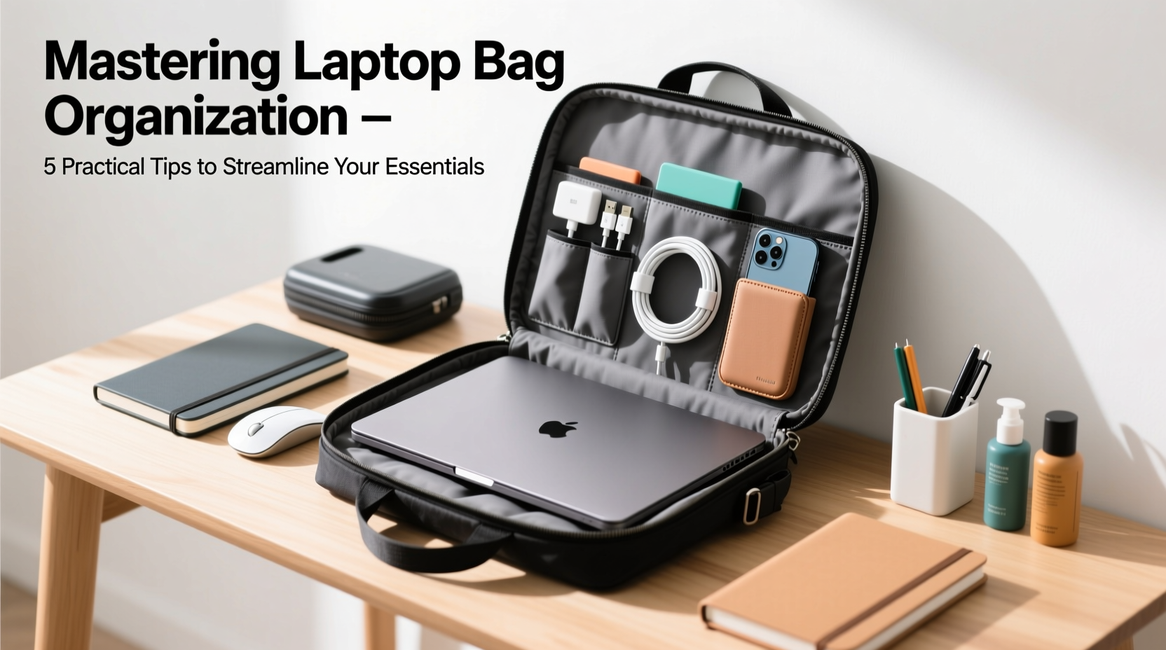 mastering laptop bag organization practical tips to streamline your essentials