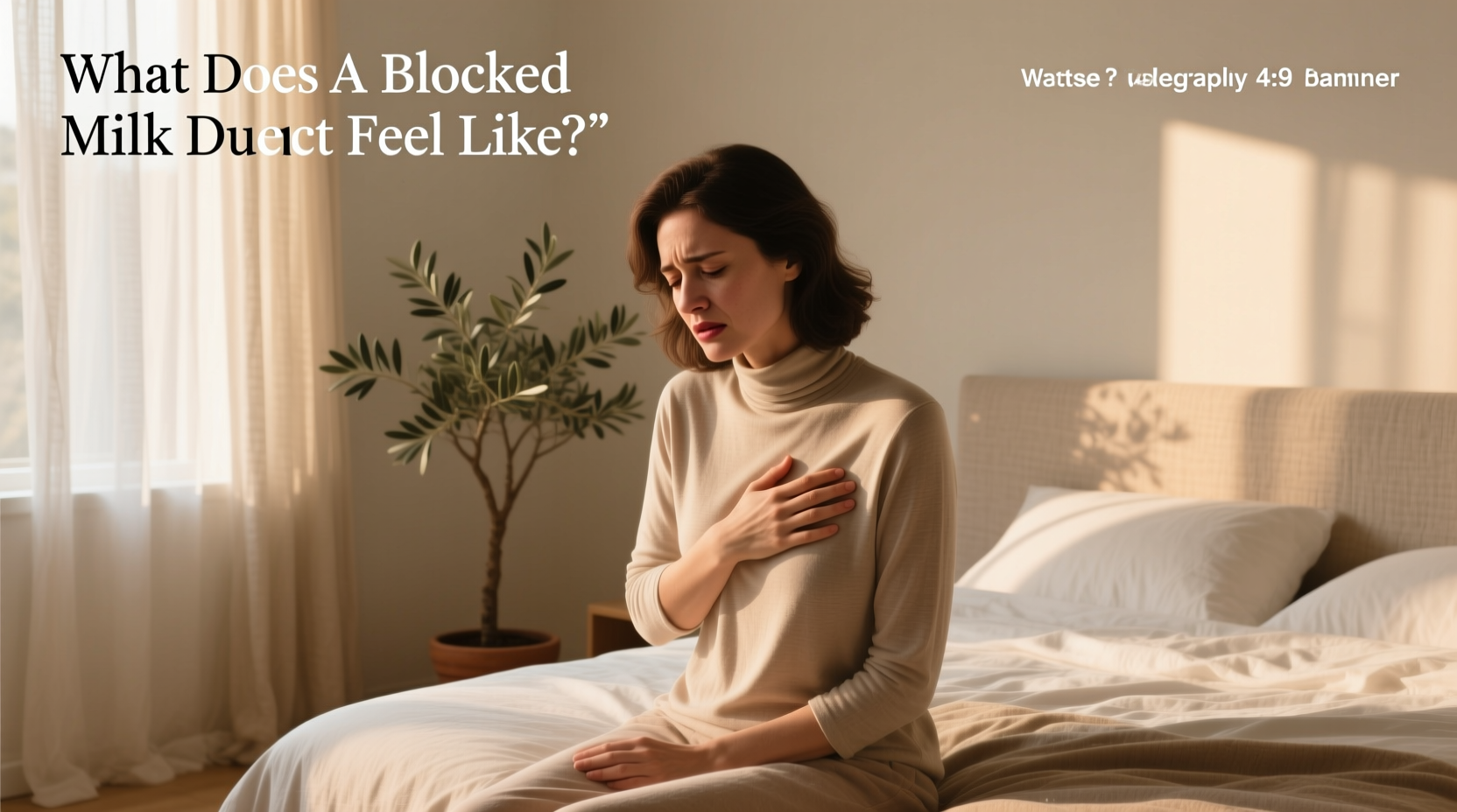 what a blocked milk duct feels like