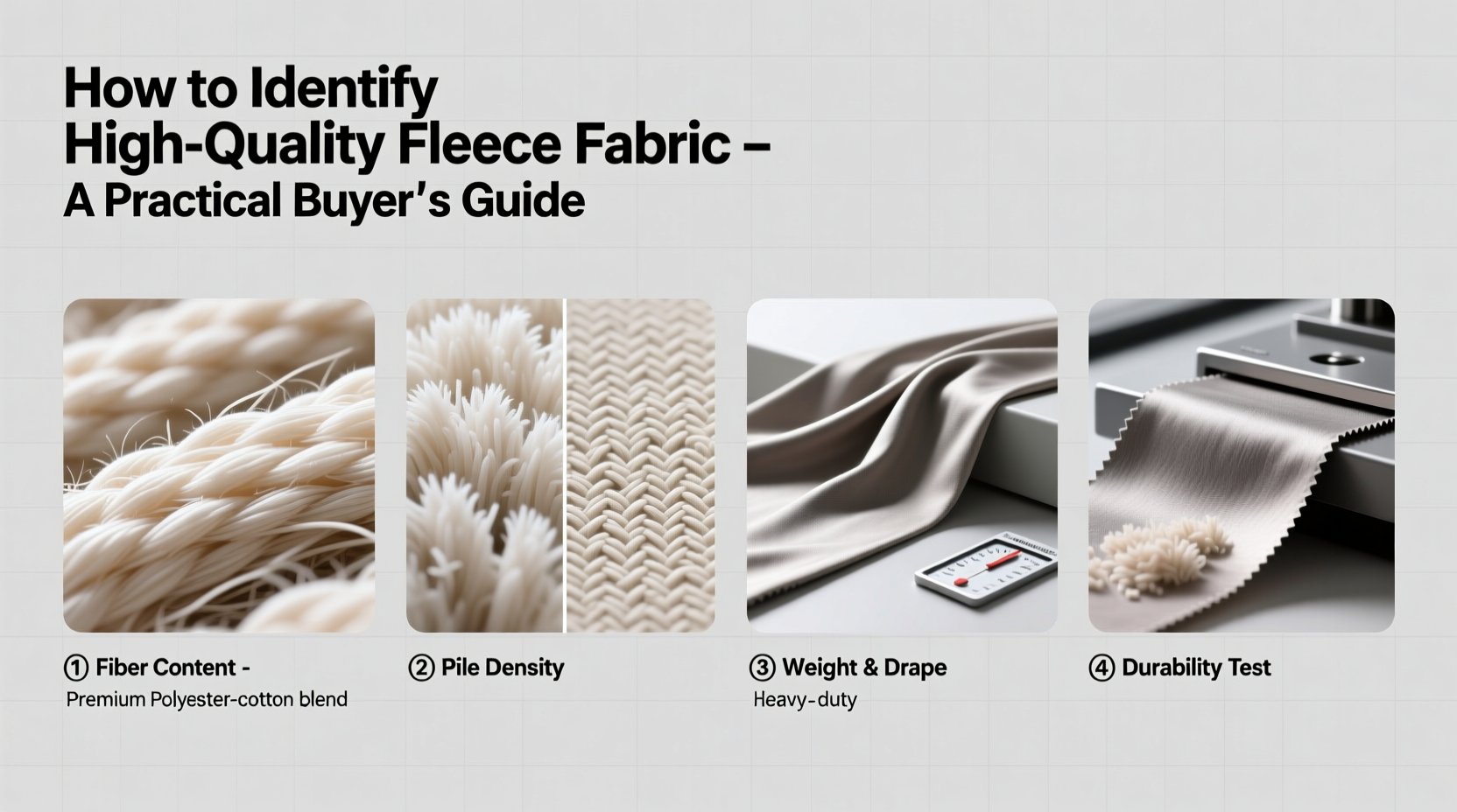 how to identify high quality fleece fabric a practical buyers guide