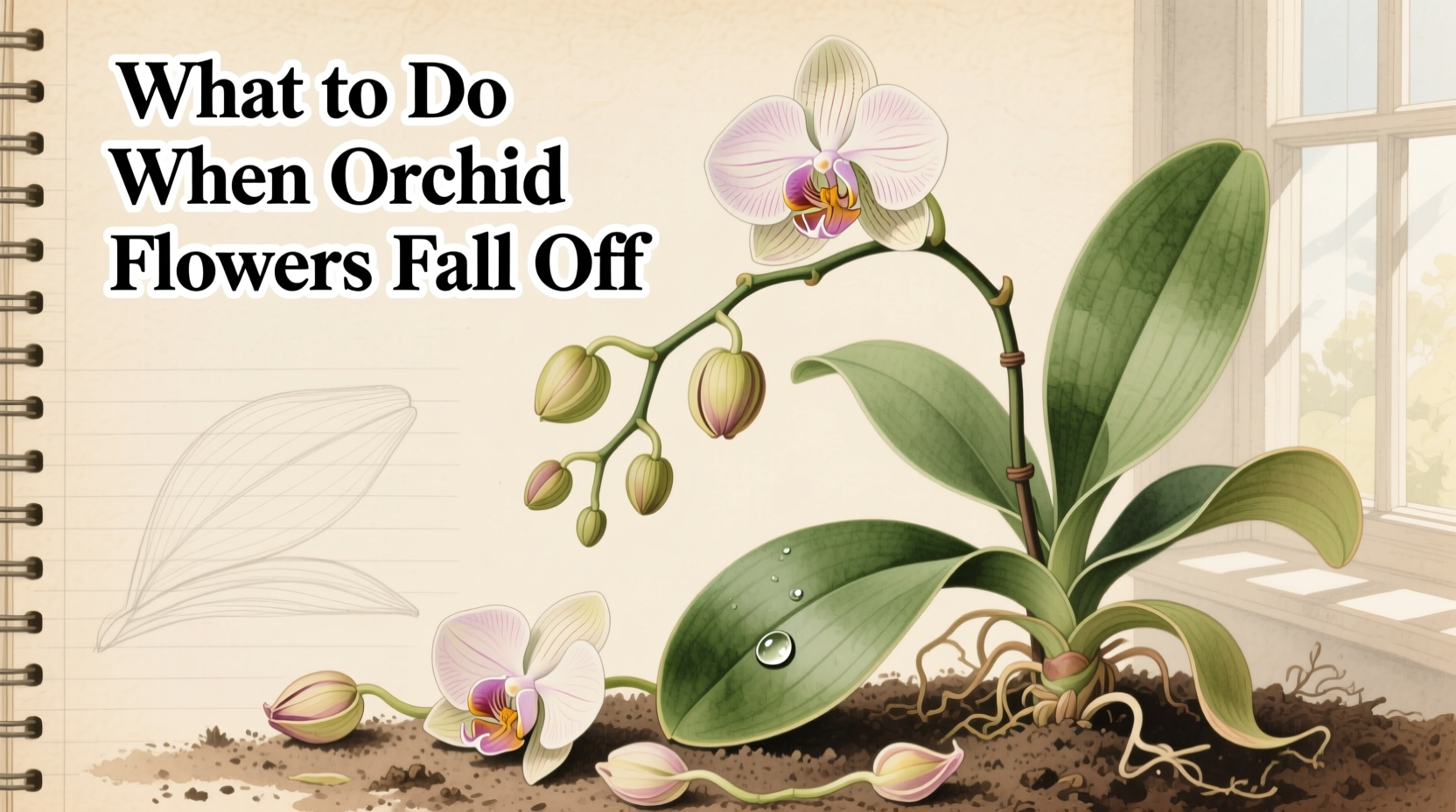 What to Do When Orchid Flowers Fall Off