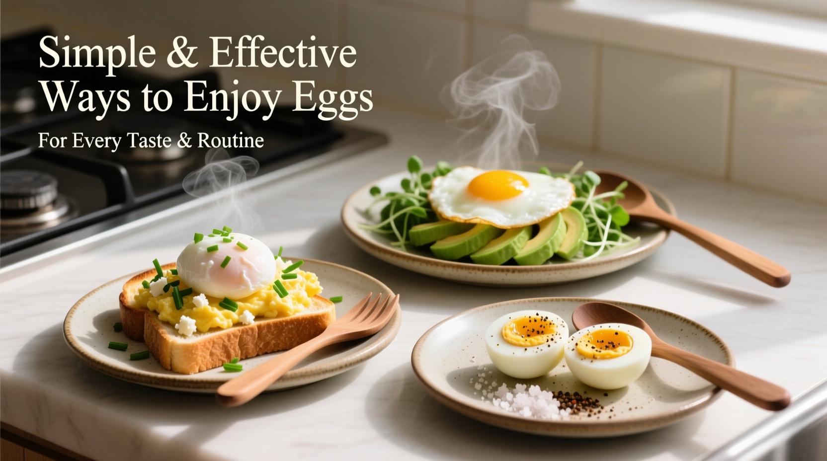 simple and effective ways to enjoy eggs for every taste and routine
