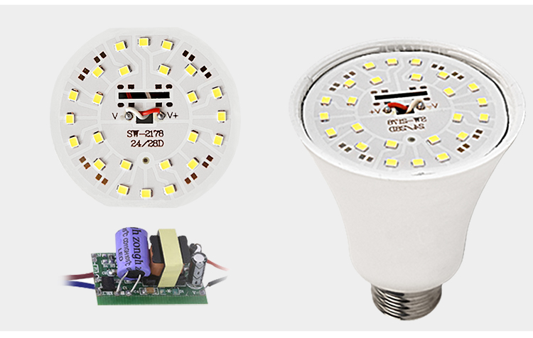 High Quality Factory Price 3W 5W 7W 9W 12W 15W 18W 25W E27 B22 Energy Saving Cheap LED Bulb Light