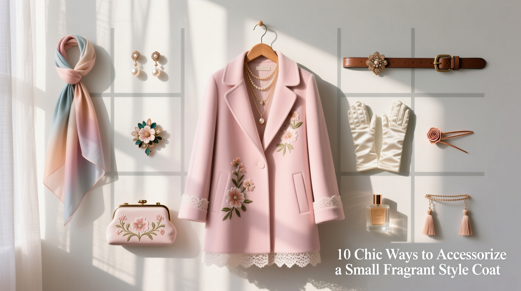 10 chic ways to accessorize a small fragrant style coat for effortless elegance