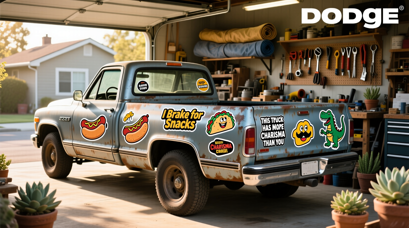 How to Choose Funny Dodge Ram Stickers for Your Truck