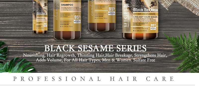 MIGE Hair Care, Black Sesame Hair mask, Anti-Hair Loss & Flakeless, K47