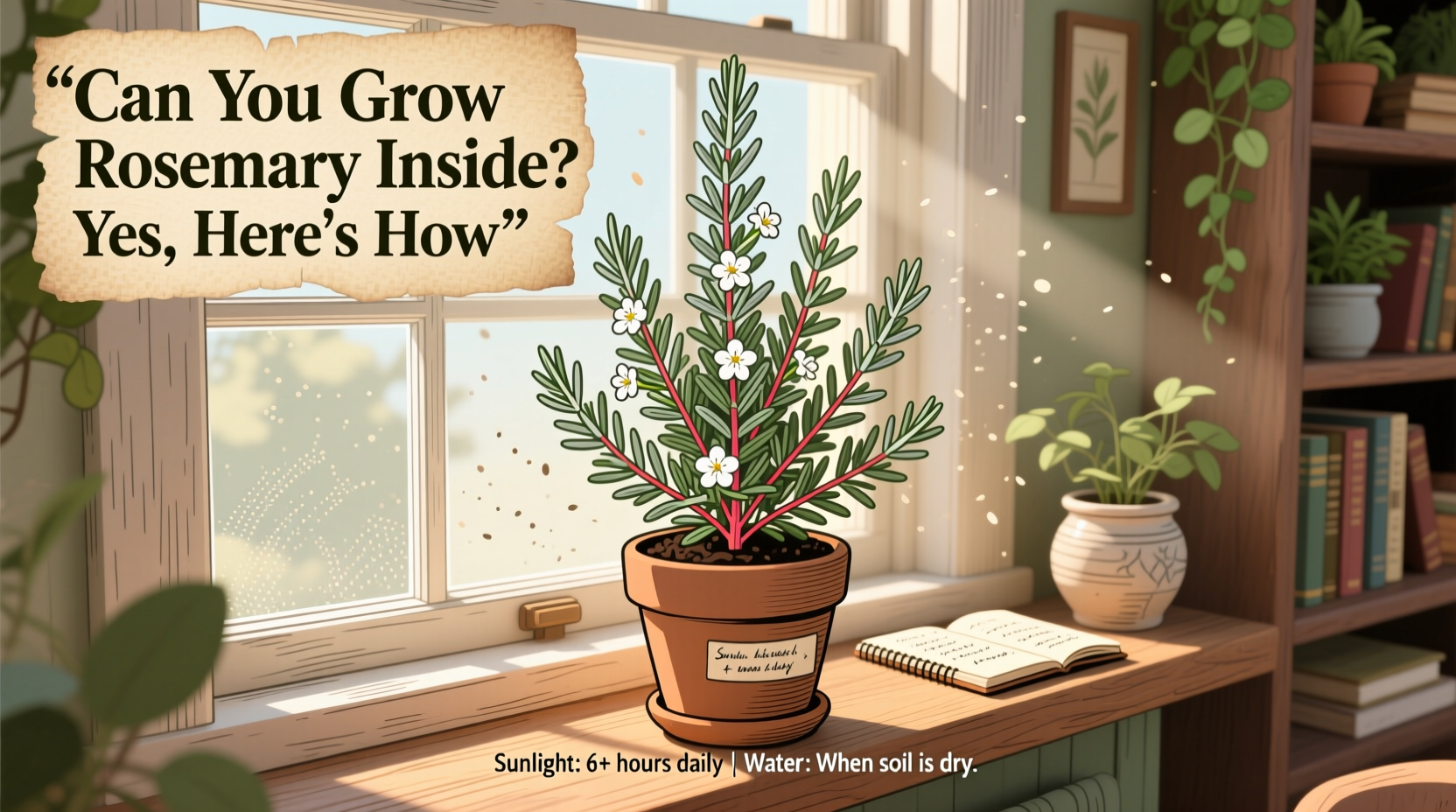 can you grow rosemary inside