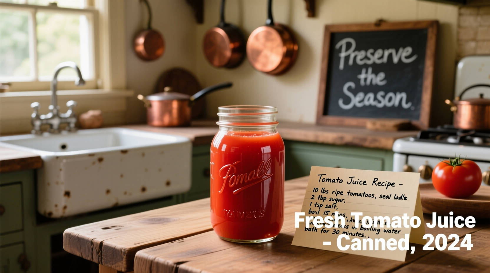 Safe Home Canning Tomato Juice Recipe: Step-by-Step Guide