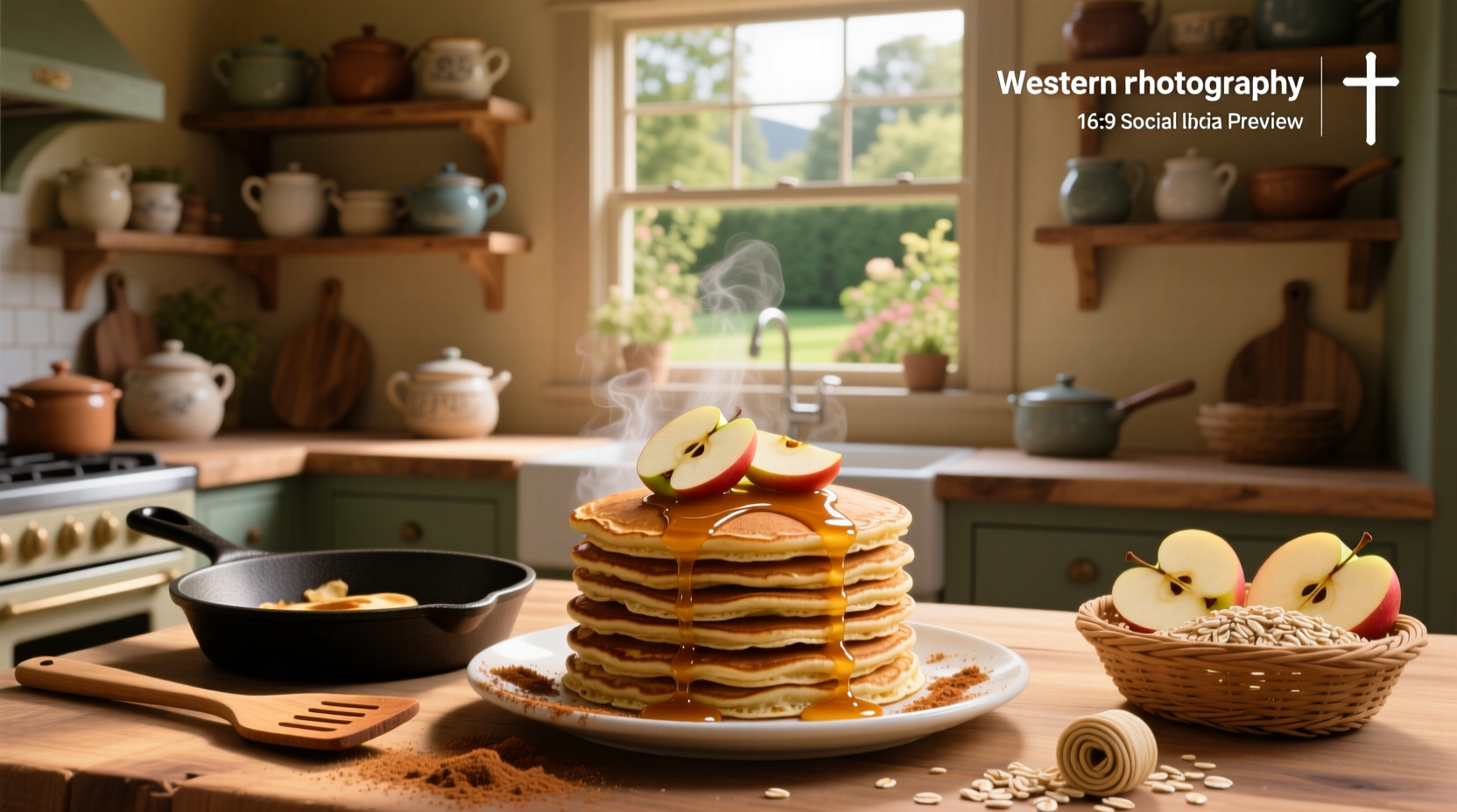 apple oat pancakes healthy breakfast guide