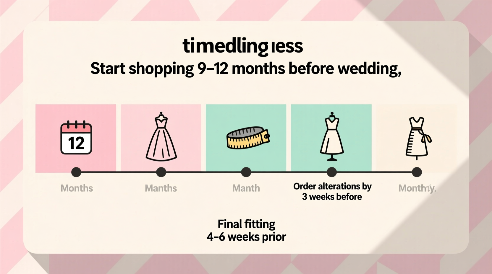 when to shop for wedding dress