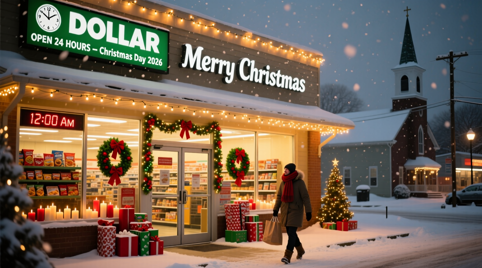 is dollar general open on christmas 2026