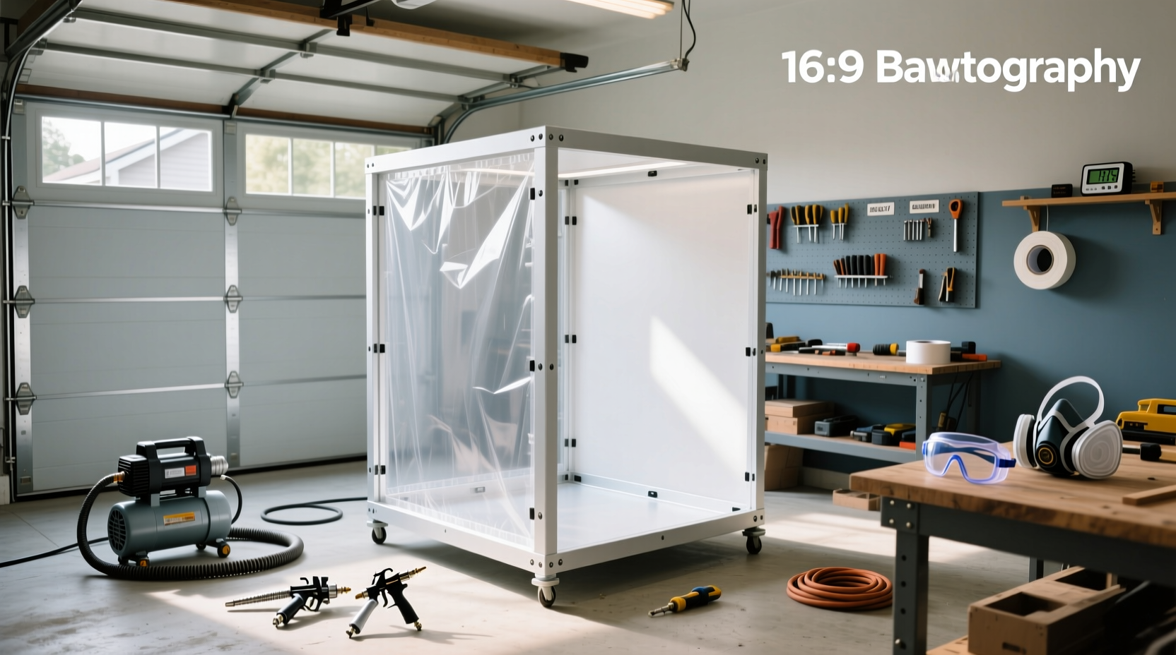 How to Build a DIY Portable Spray Booth Safely and Affordably