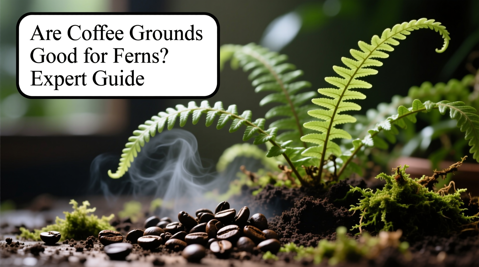 are coffee grounds good for ferns